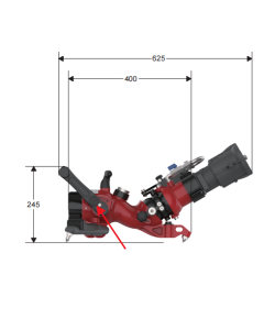 Monitor PM SF 2000-Storz 75-B AL, 900-2000 l/min