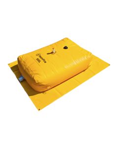 Kissentank mit Anschluss 10,000l-Storz A-110 PVC Geschlossen, mit Be- und Entlüftung; Verstärkte Ösen an den Ecken zur Sicherung; Materialgewicht 1300 g/m²; Medium: Löschwasser, Brauchwasser.