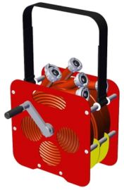 Schlauchtragekorb MainFire Compact 3x15m, für Kanisteraufnahme